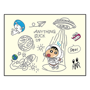 蜡笔小新楼梯踏步垫上下铺台阶专用防滑垫高低床梯柜静音保护垫子