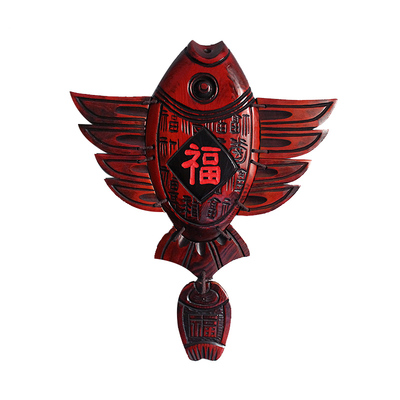 连年有余墙上立体装饰农家乐挂饰