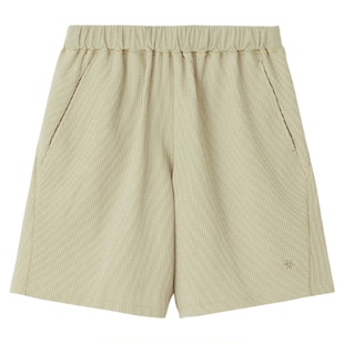 【早春新色】Goldwin轻量华夫格短裤SOLOTEX抗菌速干防晒男女同款