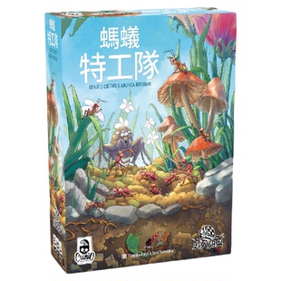 好玩的桌游正版蚂蚁特工队中文经典德式工放成人休闲聚会游戏
