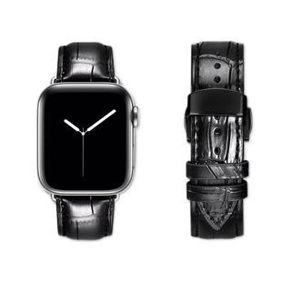 适用AppleWatch9表带S11牛皮AppleWatchS10真皮iWatch11苹果Ultra3手表带iWatchS8/iWatchUltra/S10/S9/SE2S8