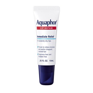 现货 美国正版Aquaphor优色林润唇膜膏保湿修复舒缓干裂嘴唇10ml
