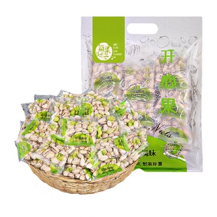 每果时光开心果散称独立小包装盐焗原色无漂白大颗粒炒货年货零食
