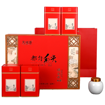 贵州茶叶都匀毛尖2025新茶特级明前浓香型绿茶礼盒装送礼长辈500g