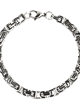 钛钢、不掉色强哥同款手链