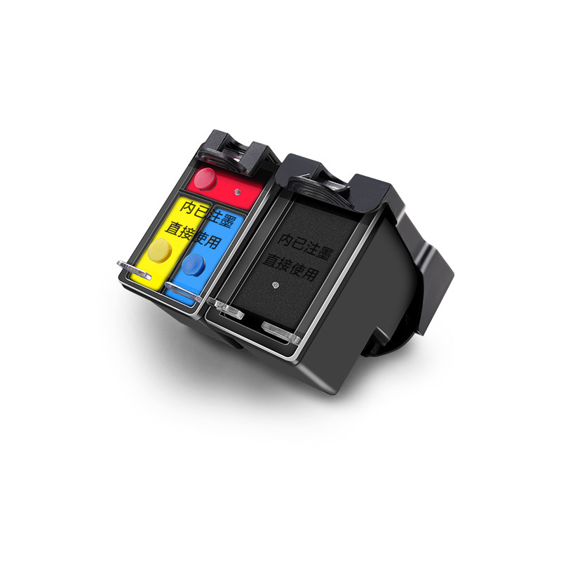 裕品适用惠普HP67墨盒Deskjet 4125 2723 2721 2700黑彩6020 6052 6055 6420 6452 6455打印机可加墨连供XL