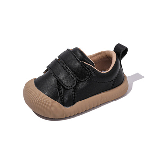 2023新款春秋季学步鞋男宝宝皮鞋女童板鞋软底1到3岁小童婴儿鞋子