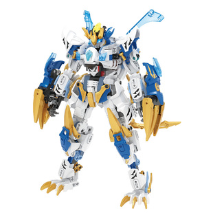 佳奇四圣兽机甲积木变形高达机器人金刚男孩拼装玩具益智生日礼物