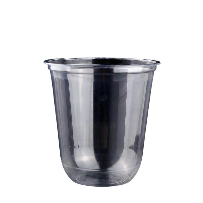 一次性12oz塑料杯400mlpet90口径