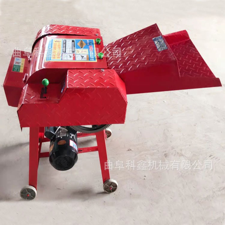 科鑫生产小型铡草机 喂牛羊青草碎草机 干湿两用玉米秸秆切草机