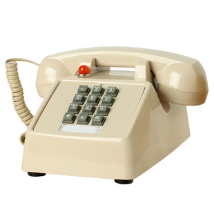 比特老式复古机械铃创意仿古办公固话座机家用怀旧古董美式电话机