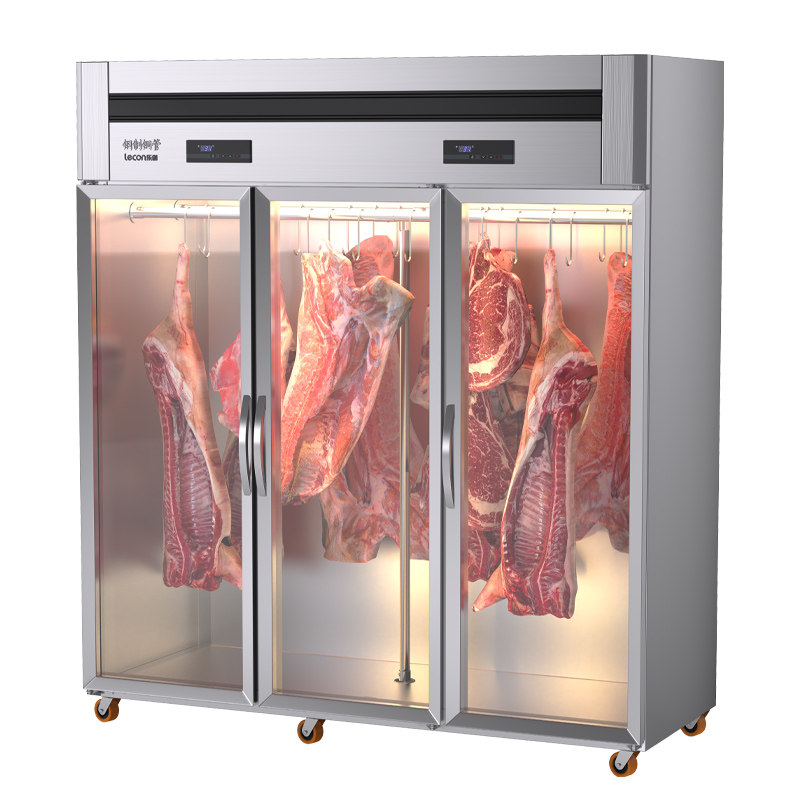 乐创商用鲜肉冷冻柜超市肉档专用