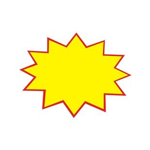 小中号爆炸贴中号POP爆炸贴商品标价牌超市促销手机标价签广告纸