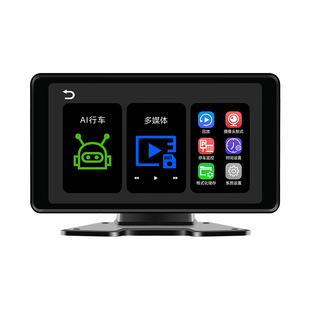 货车显示器行车记录仪四路监控高清车载液晶触摸屏360全景12V24V