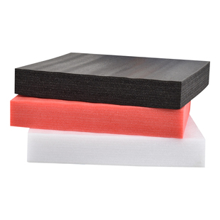 epe珍珠棉泡沫板垫子黑色加厚硬防震插花泡沫棉片材包装内衬定做