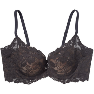 PEACH JOHN/蜜桃派软钢圈女士文胸夏上托聚拢防下垂蕾丝小胸胸罩