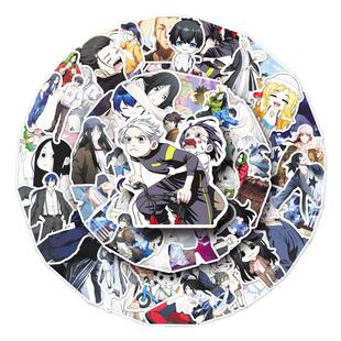 51张国漫一人之下王也冯宝宝涂鸦手账贴纸行李箱笔记本手机壳贴画