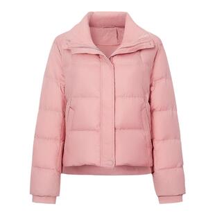 【年货新降】【长白山白鹅绒】ELSEWHERE珂思短连帽蓬松羽绒服冬