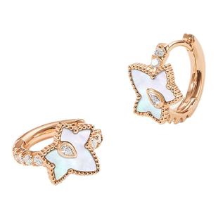 [新品上市]Lola Rose罗拉玫瑰常青藤耳饰女款白贝母高级新年礼物