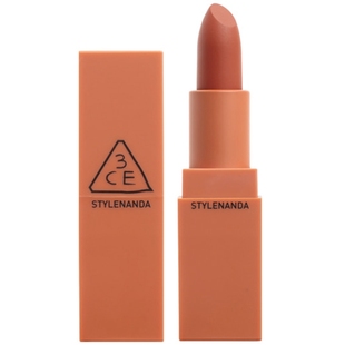 韩国正品3ce口红 哑光雾面唇膏 持久吃土南瓜脏橘色#220砖红#908