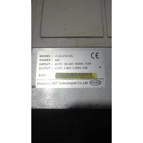 询价蓝海华腾变频器。ⅴ5-GA-4T4G-GⅹJ380V，4KW
