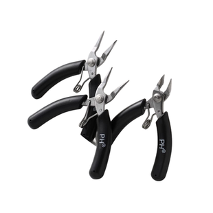 不锈钢无齿精细尖嘴钳圆嘴斜剪钳子手工绕线diy首饰珠宝制作工具