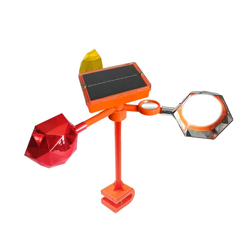 美燕太阳能语音驱鸟神器大音量