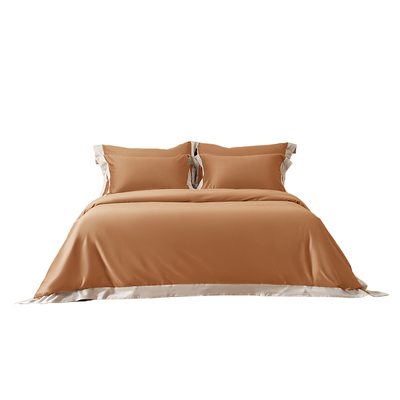 邵氏100%纯棉宽边四件套