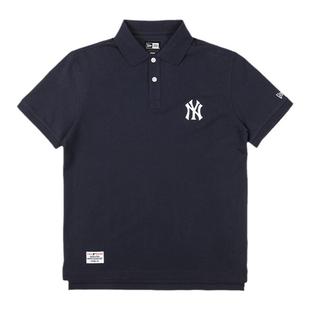 NewEra纽亦华男女MLB潮流POLO衫NY棉质休闲运动LA短袖T恤14385086