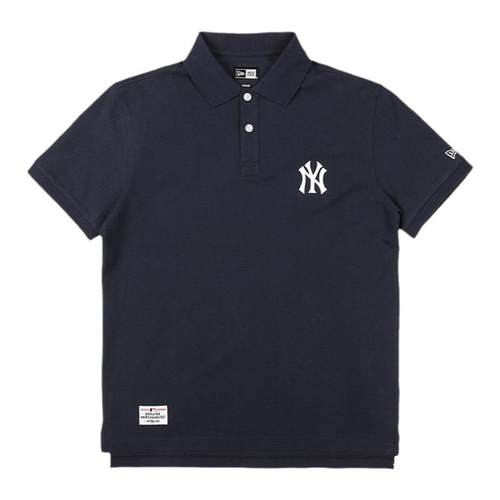 2025春夏NewEra纽亦华男女MLB潮流POLO衫NY棉质LA短袖T恤12848783