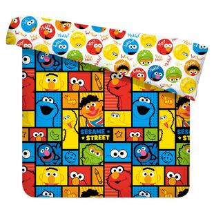 bursa蓓莎空调被 进口夏被 冷气被香港被套可机洗芝麻街卡通被子