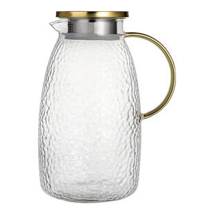忆壶茶玻璃冷水壶耐高温家用大容量凉水壶高硼硅冷泡茶壶凉白开水