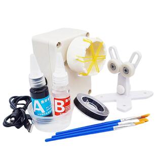 转竿机导环环氧上胶机滑漂改装矶钓竿谷麦竿全套涂胶机鱼竿晾干机