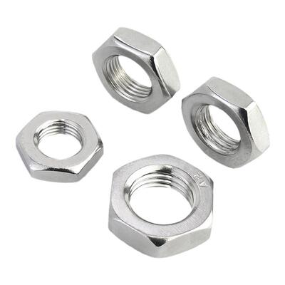 薄螺母细牙薄螺母金超304不锈钢