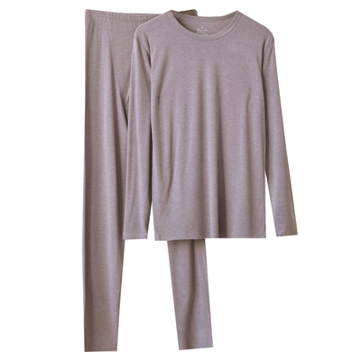 男士保暖内衣冬季加厚秋衣秋裤套装男打底薄绒内搭修身弹力睡衣