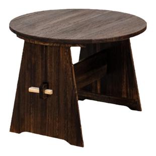 实木小茶几客厅家用桌子榻榻米矮桌卧室床边几桌复古庭院喝茶桌椅