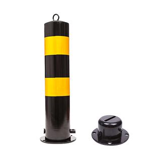 钢管警示柱防撞柱固定桩道路交通隔离桩路桩挡车桩停车位地桩立柱