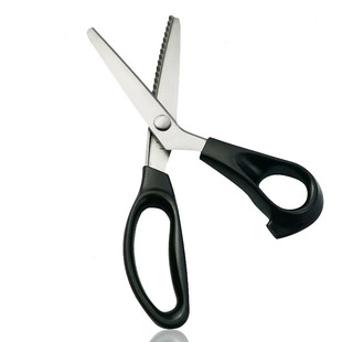 牙布剪刀手工花边剪刀裁缝剪刀锁边布艺剪刀三角形圆弧锯齿波浪剪