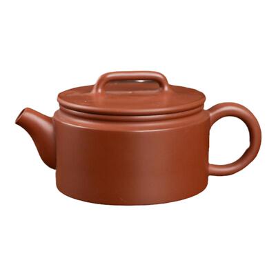 钦州坭兴陶宽口汉瓦茶壶