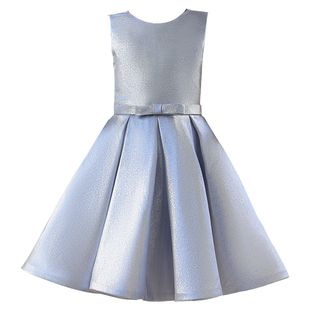女童礼服儿童钢琴演出服中大童乐团主持服装儿童公主裙歌唱比赛裙