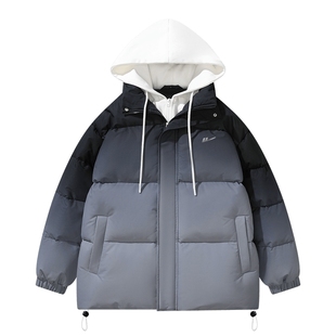 回力棉衣男士秋冬季2025新款青少年加厚外套男生连帽棉服冬装棉袄