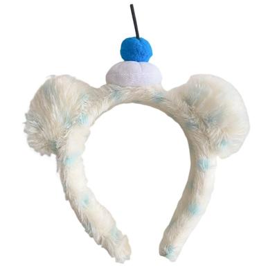 可爱鲨鱼洗脸发箍女2025新款