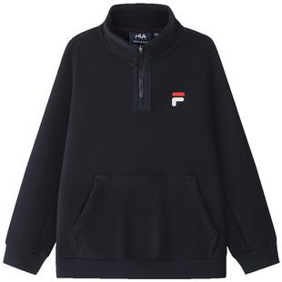 FILA KIDS斐乐童装男女童卫衣2026春款儿童保暖宽松休闲套头上衣