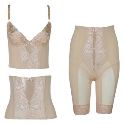 银纤维塑身收腹束腰美体内衣