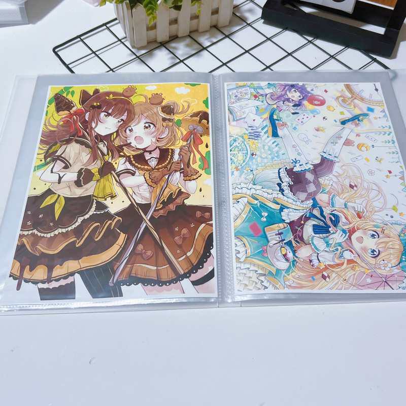 新品  文件夹资料册多层A4插页档案册学生用试卷收纳袋办公用品