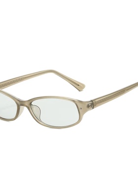 时尚复古小框米钉墨镜女简约百搭