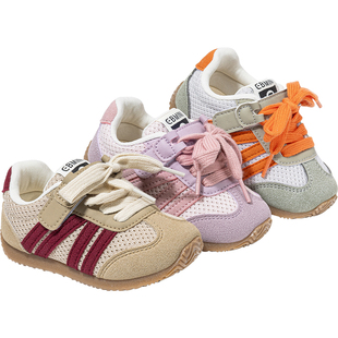 英贝米尼儿童运动鞋2026春季新款宽楦跑步鞋休闲鞋小孩鞋宝宝鞋子