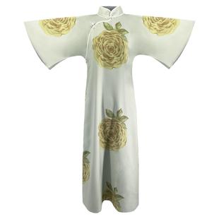 【复刻典藏:玫瑰倒大袖旗袍】民国古法旗袍年轻款少女中国风长裙