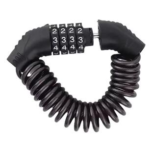 山地自行车锁头盔锁摩托车防盗型便携锁电动车密码单车迷你链条锁