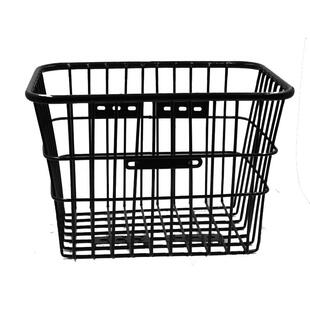 自行车后置车筐电动车加大后用书包篮山地车载宠物前车娄折叠筐子